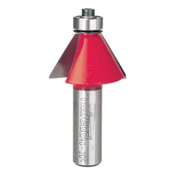 40-206 Chamfer Router Bit 30 Degree 1-3/4"CL 1/2"SH